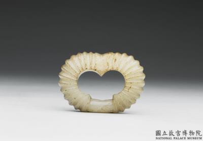 图片[2]-Jade Belt Buckle, Southern and Northern Dynasties-China Archive